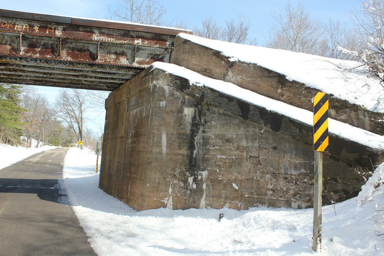 East abutment